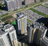 Ход строительства дома 1 в ЖК Триумф Парк -