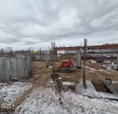 Ход строительства дома 4а, 1 этап в ЖК Ракета-дом Горный -