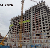 Ход строительства дома литер 31 в ЖК Вершина -