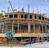 Ход строительства дома секция 5 в ЖК Звезды -