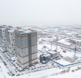 Ход строительства дома 2, корпус 4, 2 этап в ЖК Чижи -