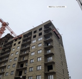 Ход строительства дома 38 в ЖК Источник -