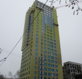 Ход строительства дома 1 в ЖК Доминанта -
