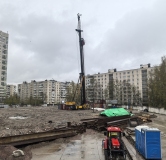 Ход строительства дома 150 в ЖК Антверпен -