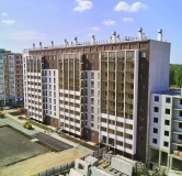 Ход строительства дома 1.1, 1 этап в ЖК Солнечный -